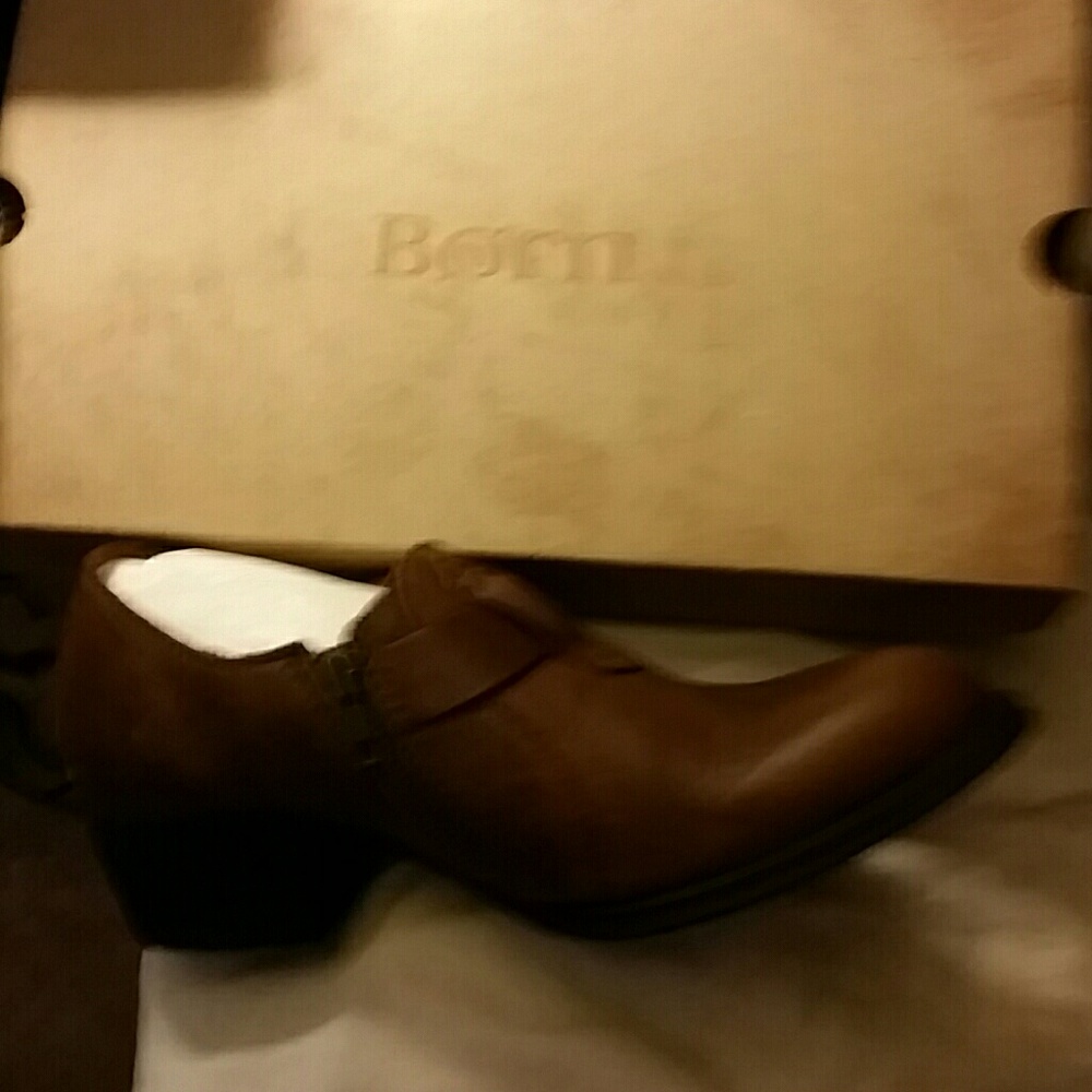 Brown booties